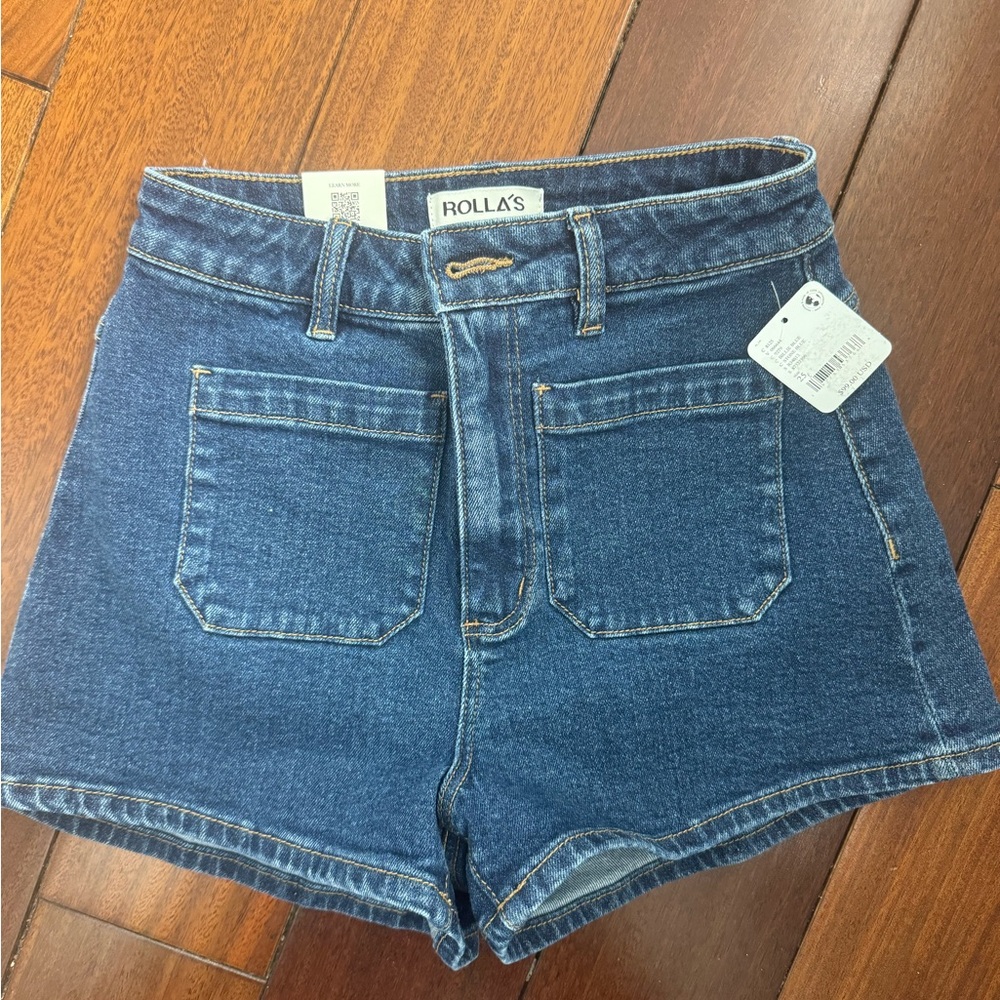 Rolla's Classic Blue Jean Shorts